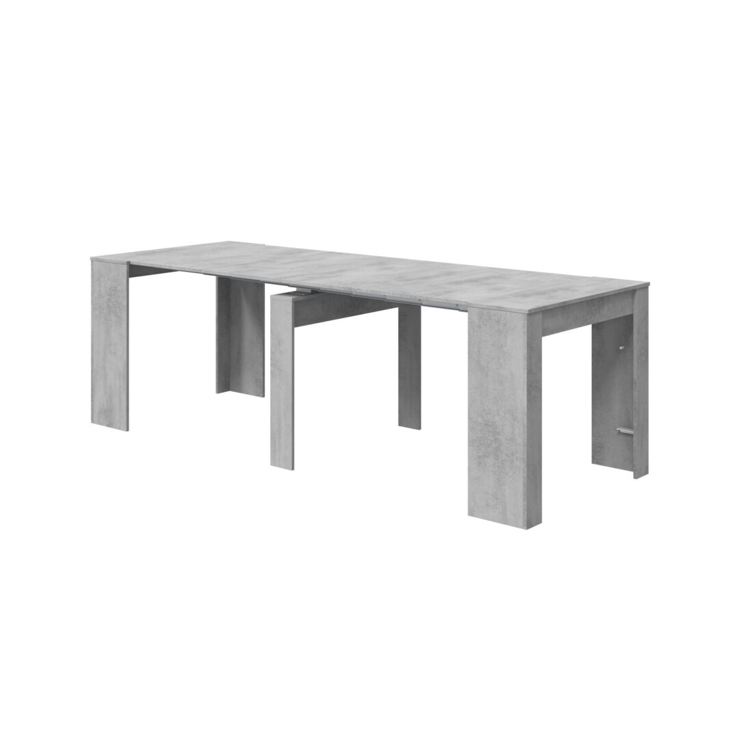 Mesa Convertible Vulcano Cemento