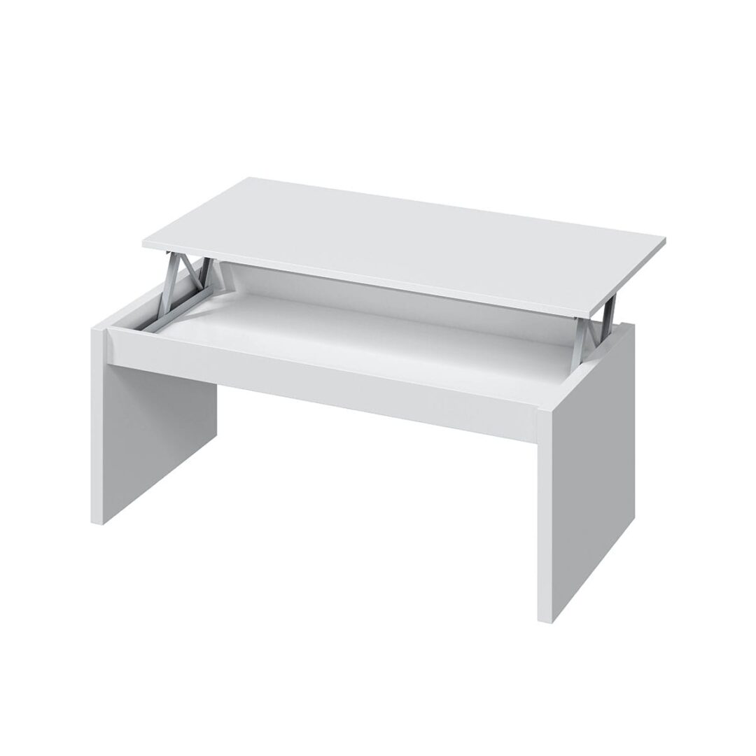 Mesa de Centro Elevable Bridge Blanca