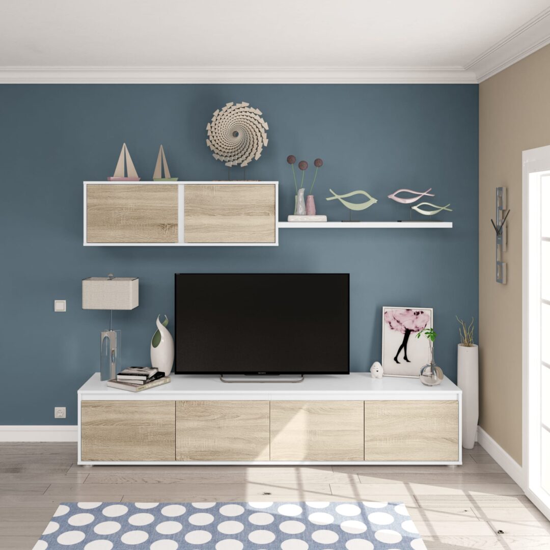 Conjunto de Salón Alida Roble