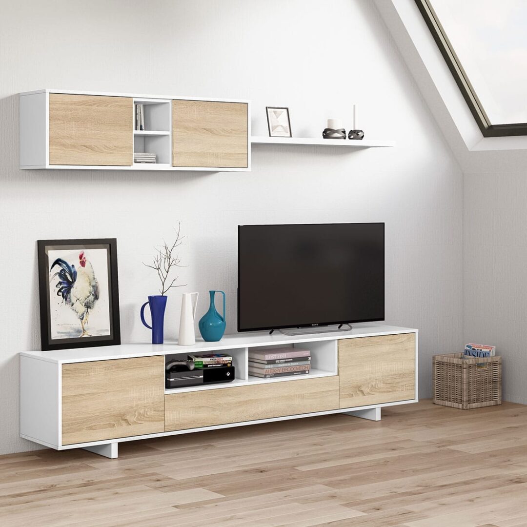 Conjunto de Salón Belus Roble