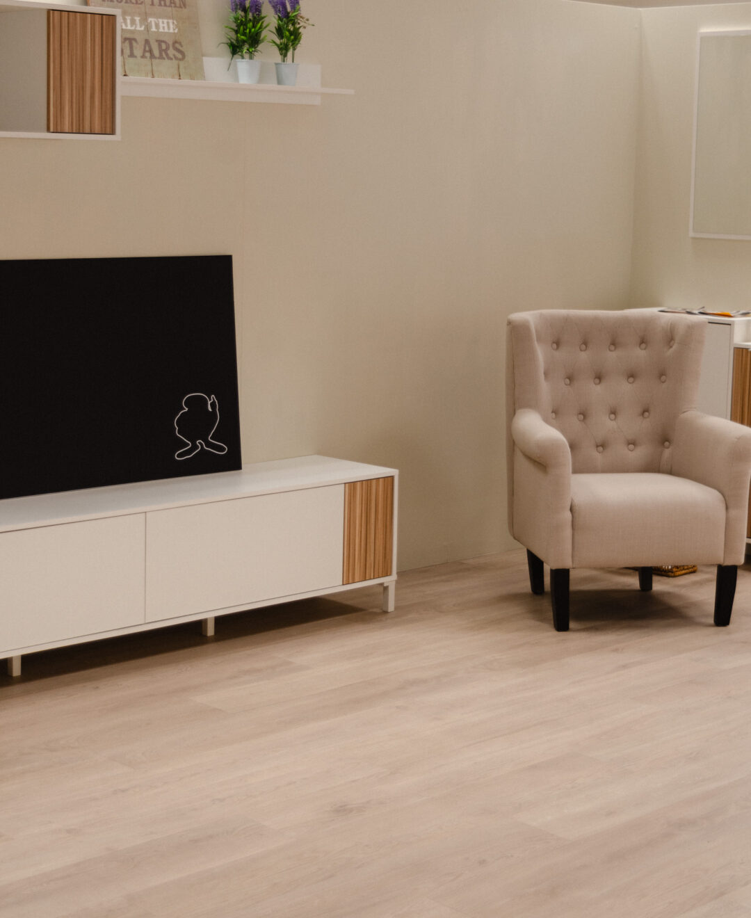 Conjunto de Salón Tempus Blanco Nature - Imagen 7