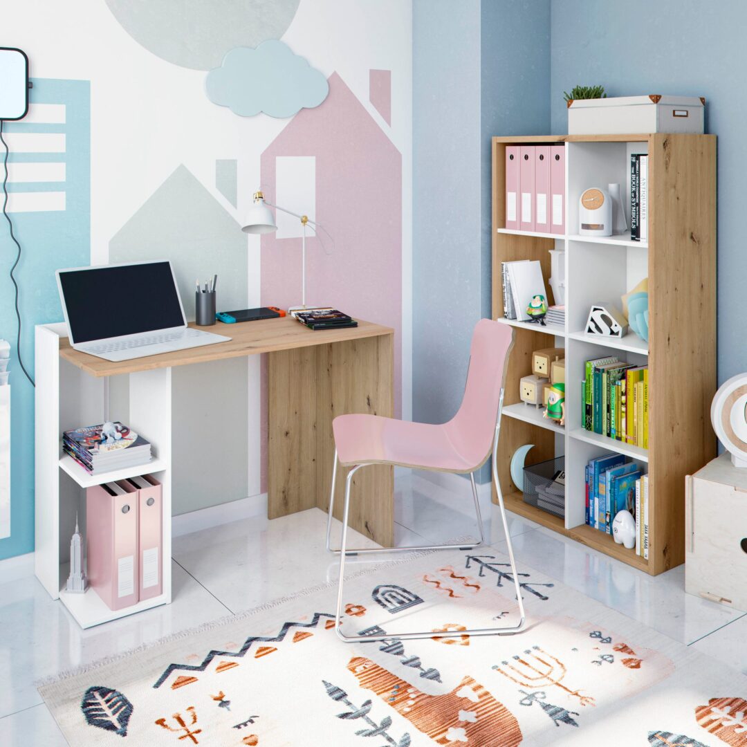 Estanteria Noa Roble Blanco - Imagen 13