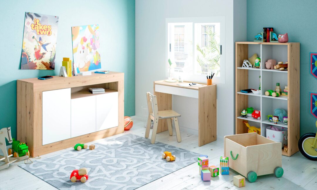 Estanteria Noa Roble Blanco - Imagen 11