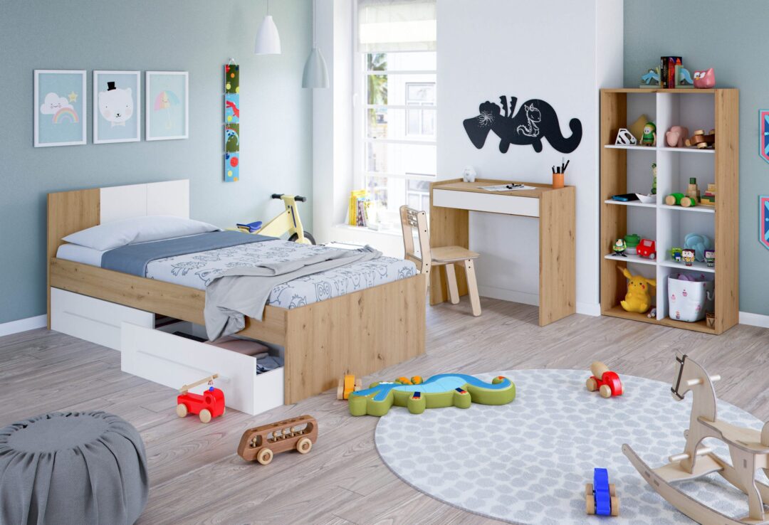 Estanteria Noa Roble Blanco - Imagen 10