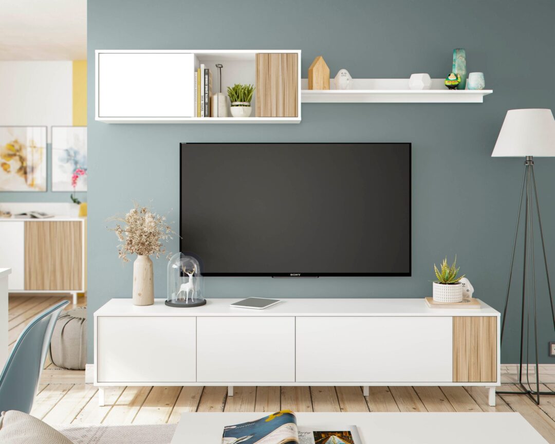 Conjunto de Salón Tempus Blanco Nature - Imagen 17