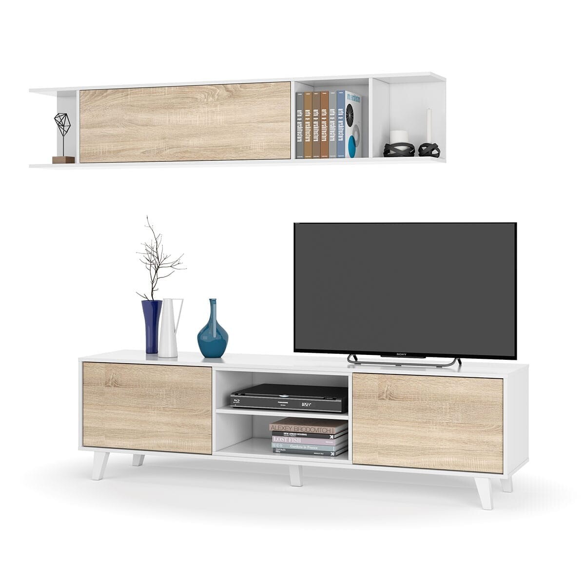 Salón Zayken Tv y modulo superior - Imagen 2