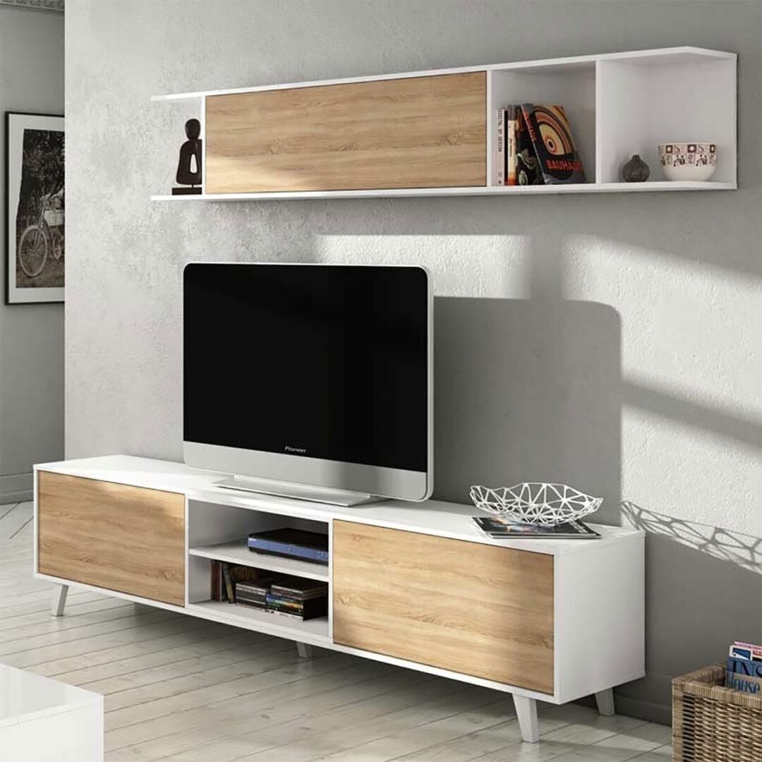 Salón Zayken Tv y modulo superior