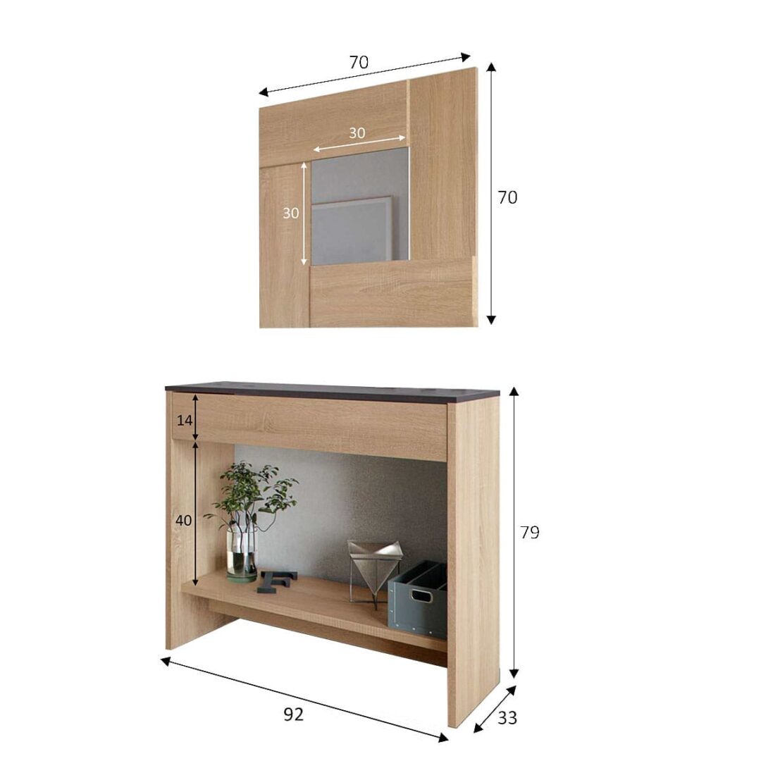 Recibidor con espejo Home - Imagen 4