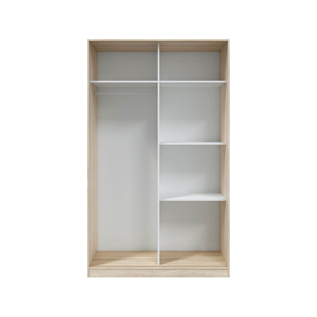 Armario Juvenil Top Puertas Correderas Blanco Roble - Imagen 5