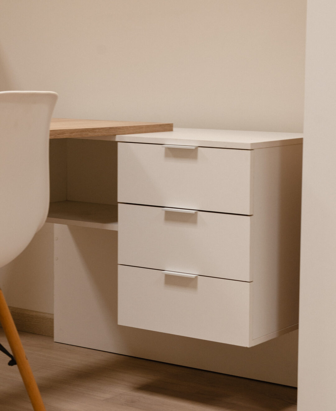 Escritorio Office Blanco Roble - Imagen 5