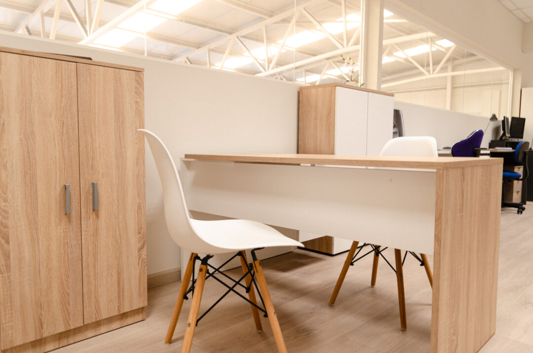 Escritorio Office Blanco Roble - Imagen 7