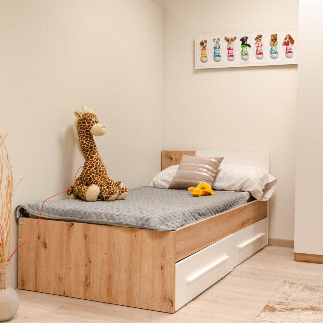 Cama Juvenil Noa Con Dos Cajones