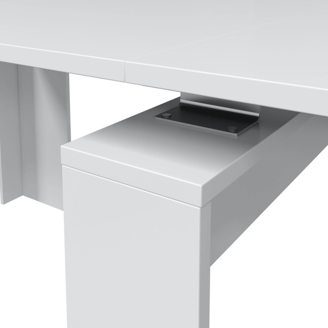 Mesa Convertible Vulcano Blanca - Imagen 13