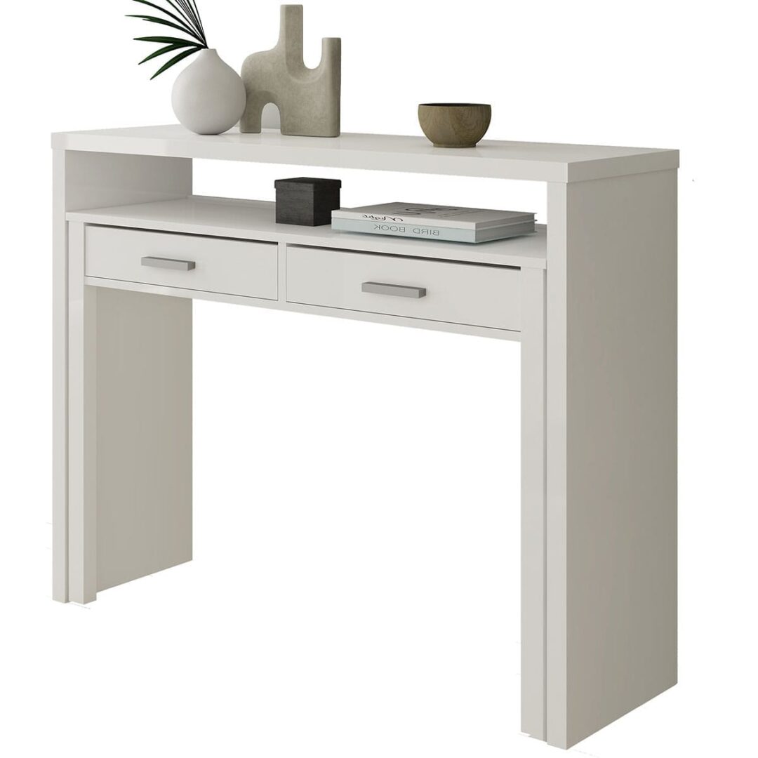 Escritorio Plegable Blanco - Imagen 4