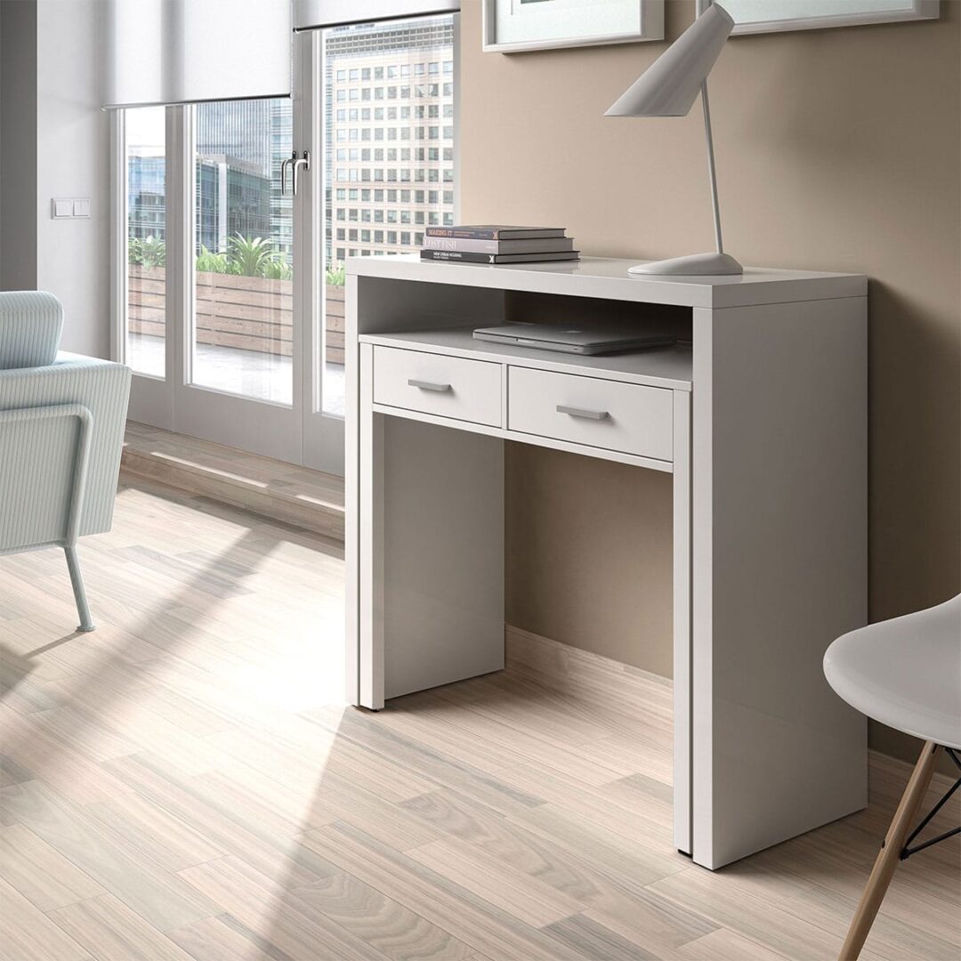 Escritorio Plegable Blanco