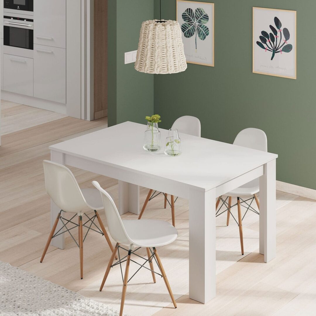 Mesa Extensible Kendra Blanca - Imagen 4