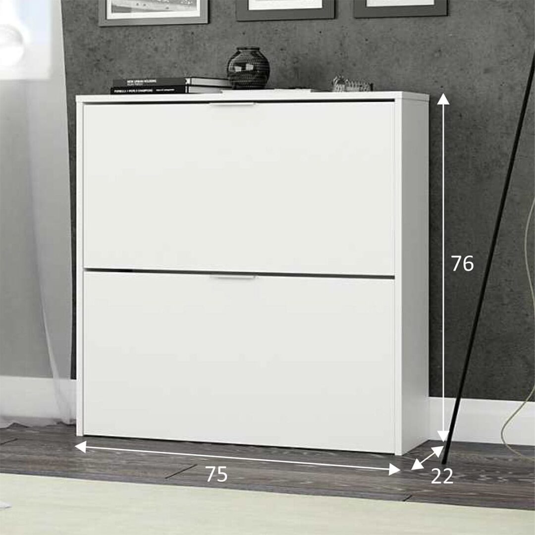 Zapatero Mely 2 Puertas Abatibles - Imagen 4