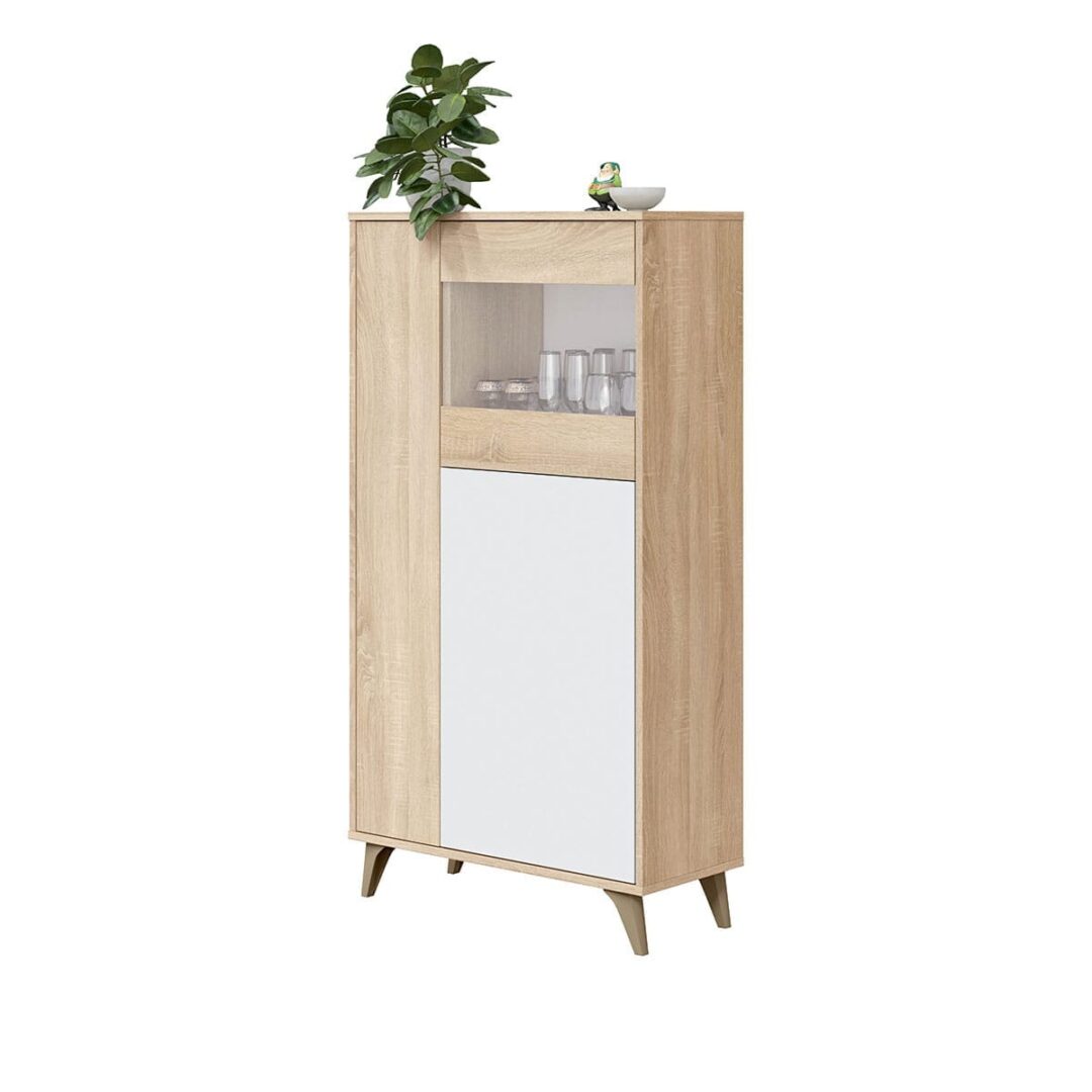 Vitrina 3 Puertas Kikua