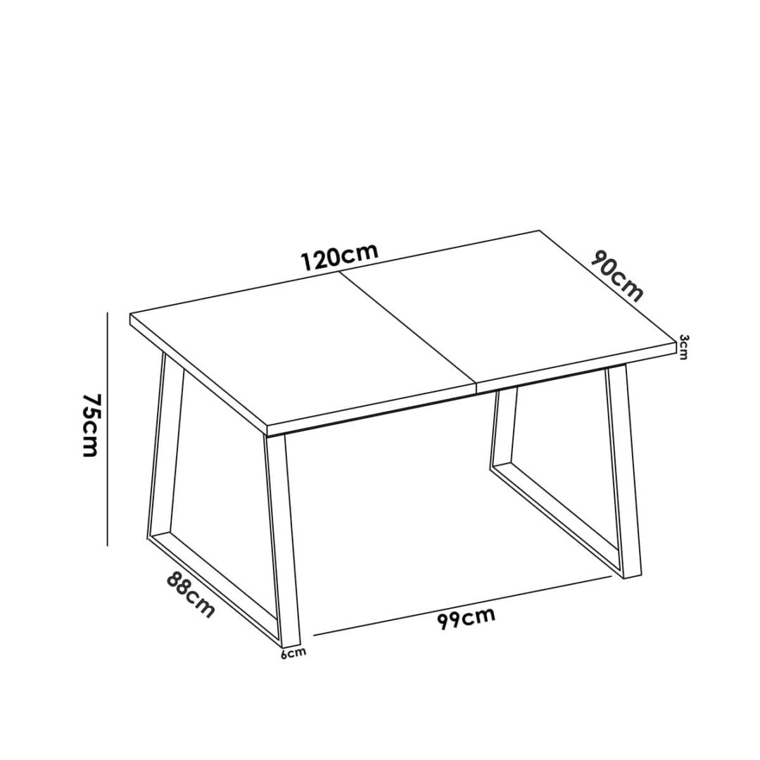 Mesa de comedor Arán Extensible - Imagen 2