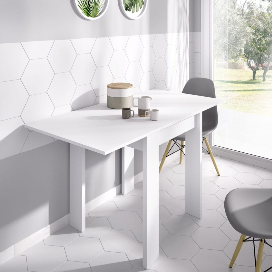 Mesa Desplegable Bok Blanca