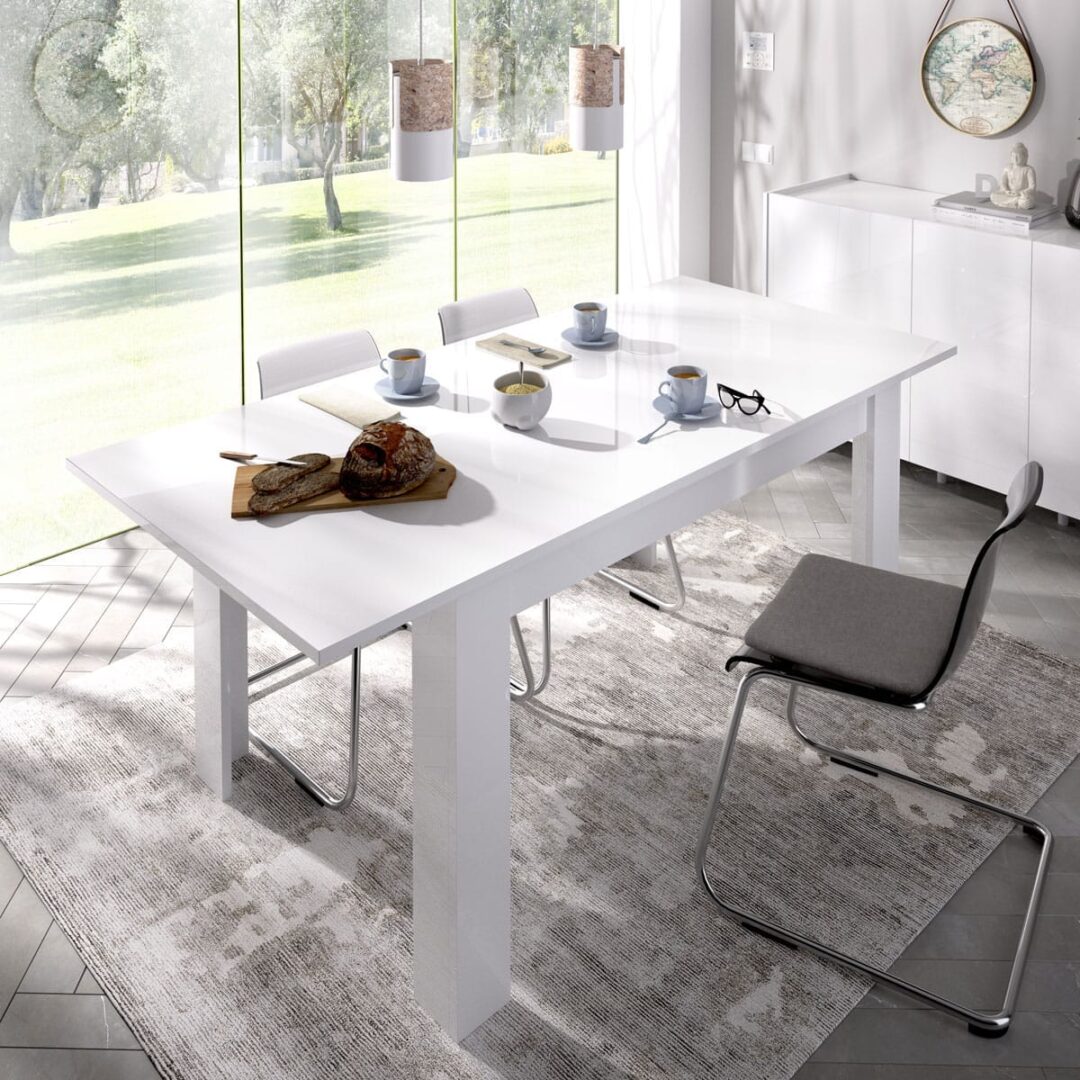 Mesa Extensible Dine Blanca