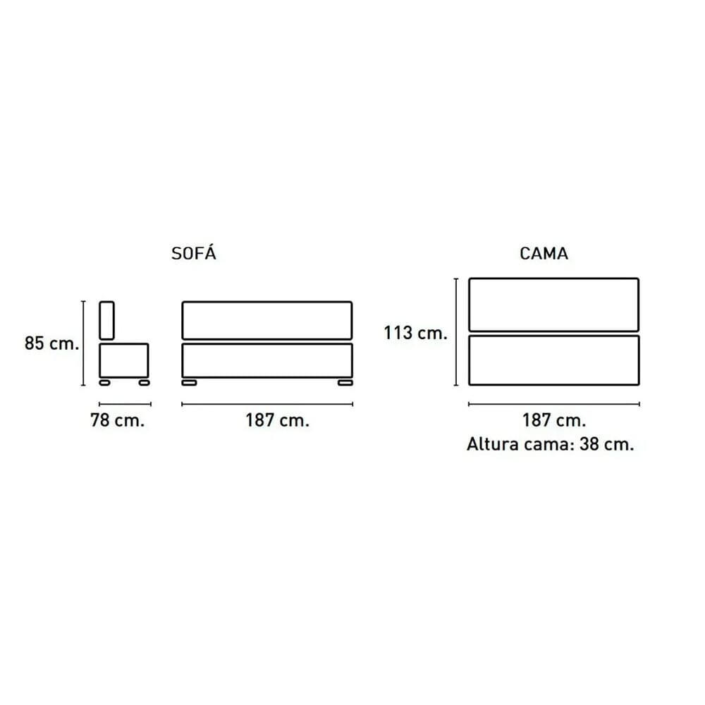 Sofá Cama Béisbol - Imagen 5