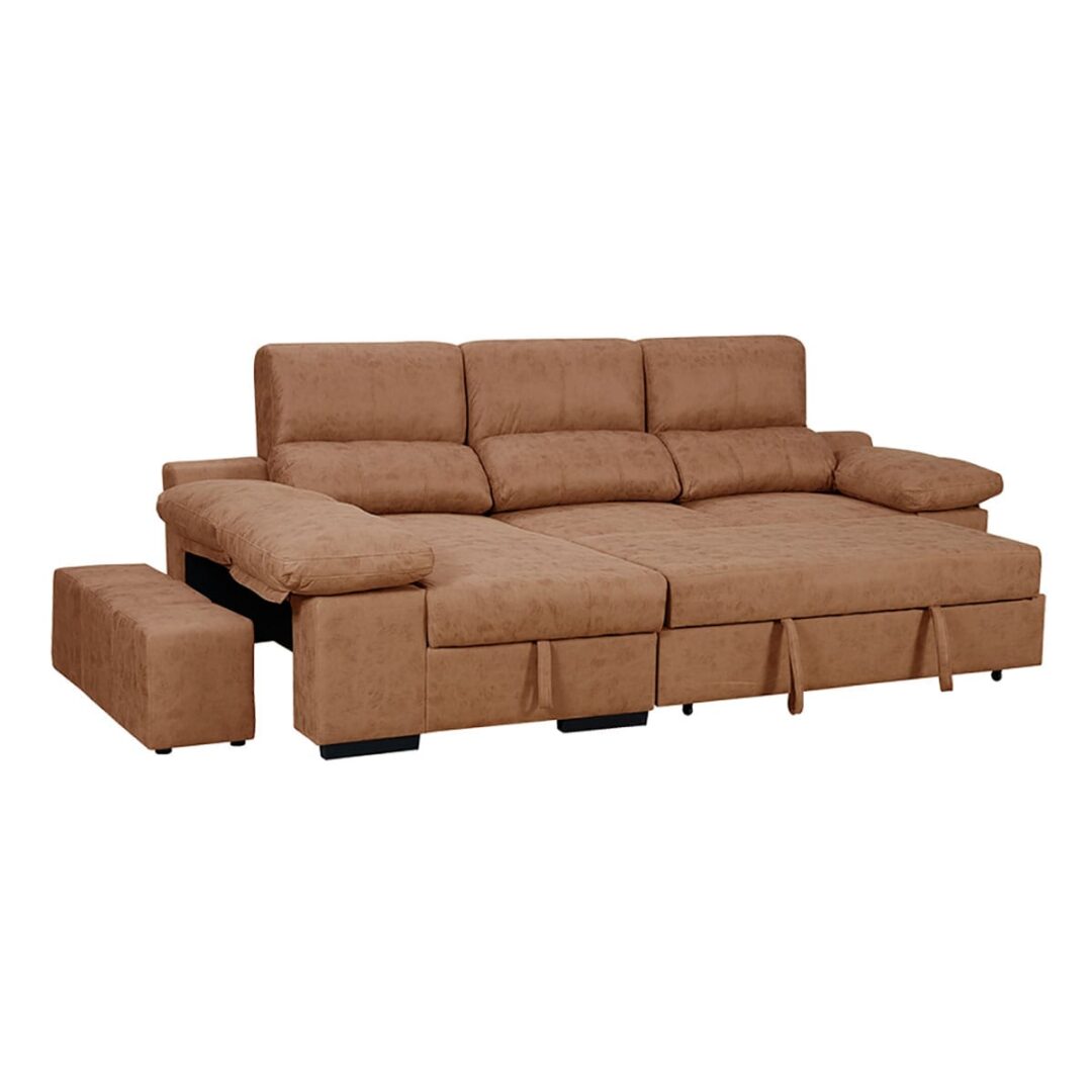 Sofá Chaise Longue convertible a Cama y Arcón - Huesca - Imagen 2