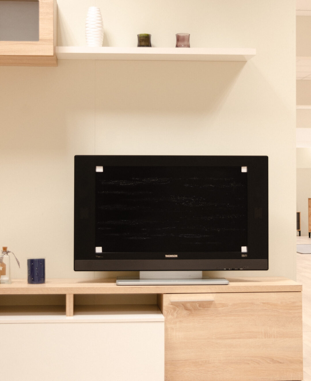Salón Flex Tv Roble Blanco - Imagen 2