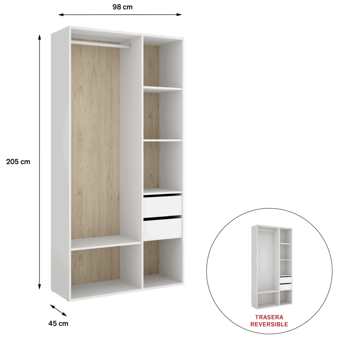 Armario Vestidor - Blanca - Imagen 5