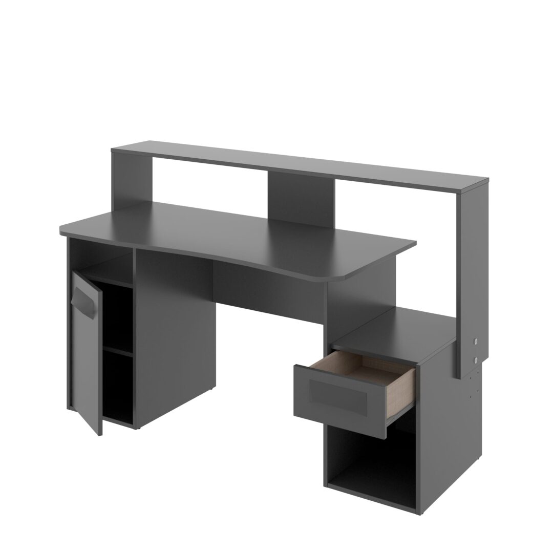 Mesa Escritorio Gaming Grafito - Fosk - Imagen 5