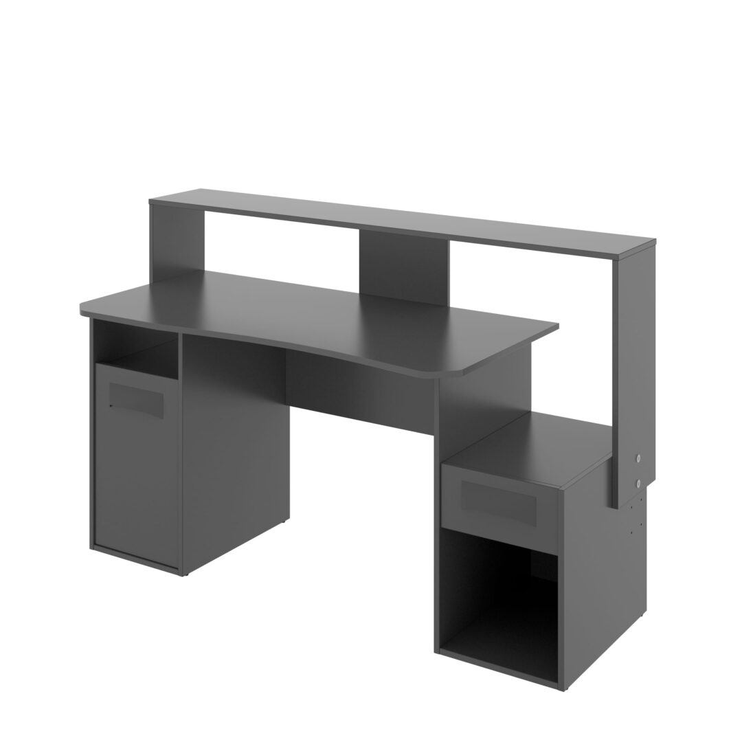 Mesa Escritorio Gaming Grafito - Fosk - Imagen 6