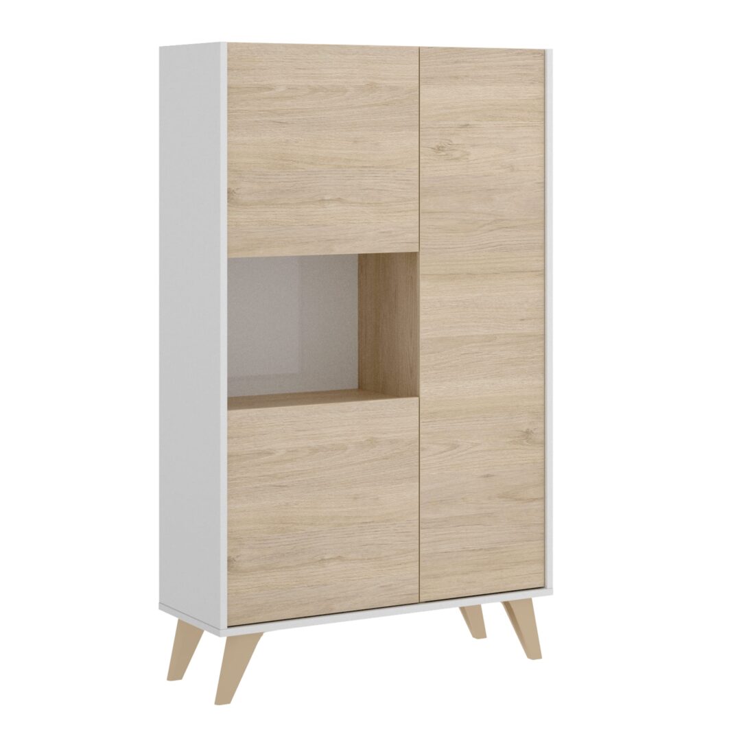 Pack Ness 1 - Aparador alto y Mueble Bajo de Televisión - Imagen 9