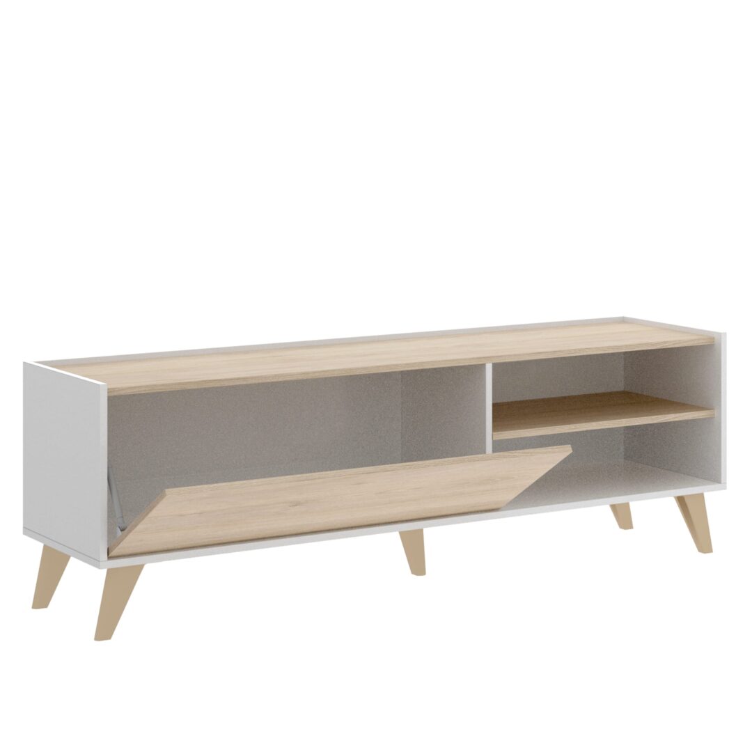 Pack Ness 2 - Mueble Bajo de Televisión, Mesa de Centro y Aparador - Imagen 11