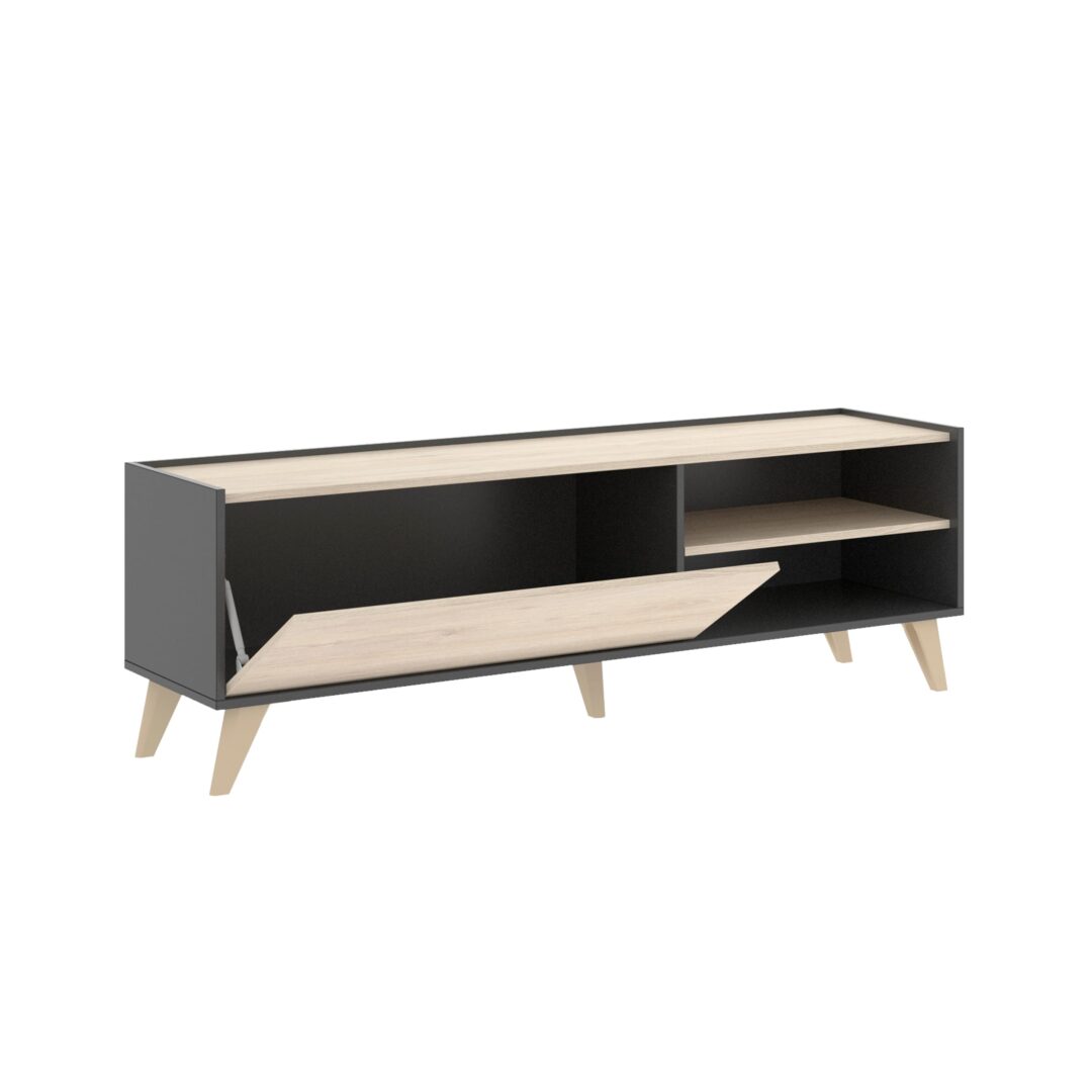 Pack Ness 2 - Mueble Bajo de Televisión, Mesa de Centro y Aparador - Imagen 12