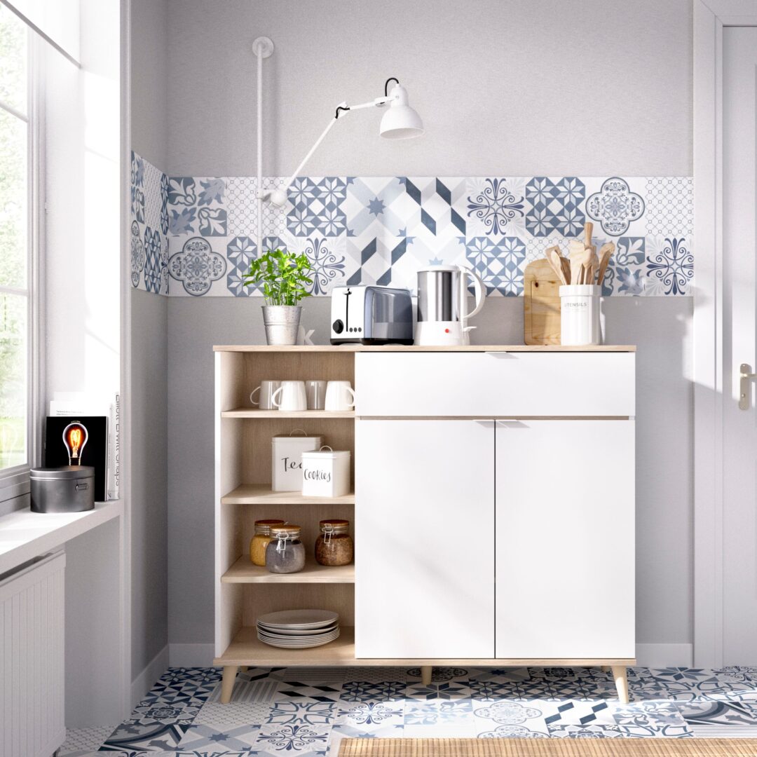 Mueble Auxiliar de Cocina - Wok 1