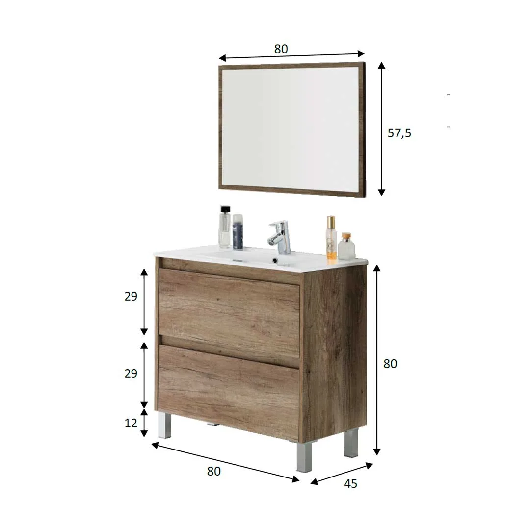 Mueble de Lavabo Dakota - Imagen 9