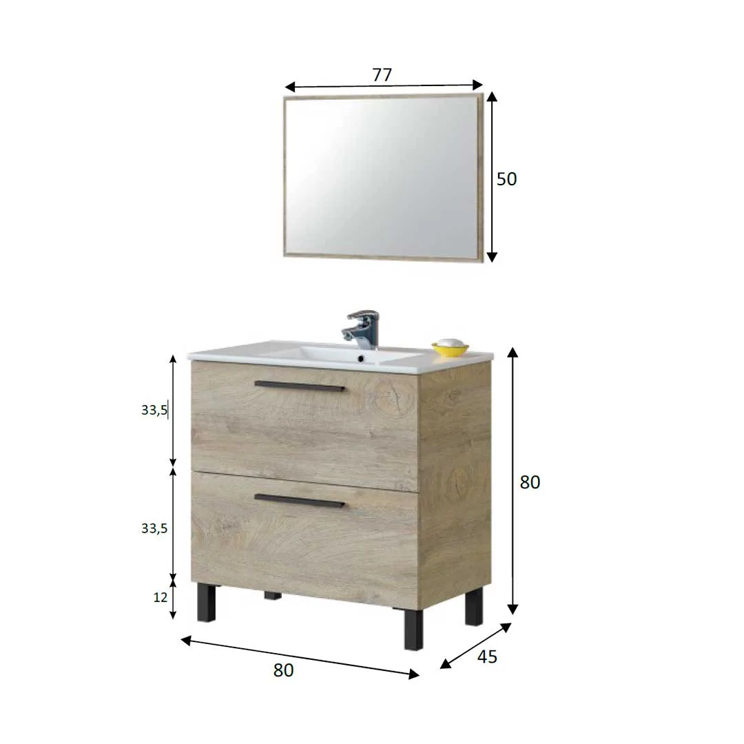Mueble de Lavabo - Athena - Imagen 6