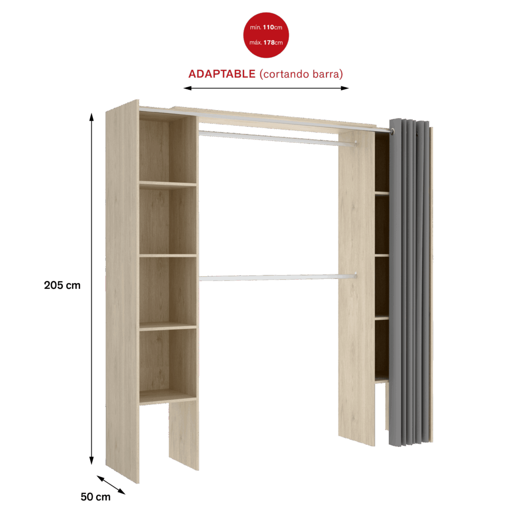 Vestidor Suite - Naturale - Imagen 3