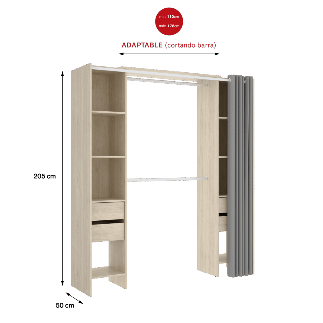 Vestidor Suite - Naturale Sky - Imagen 3