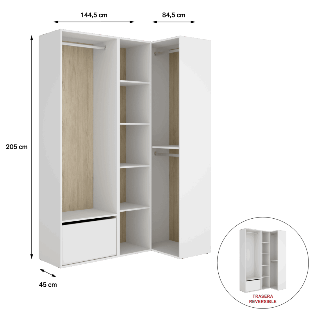 Vestidor Esquinero - Nisan - Imagen 4