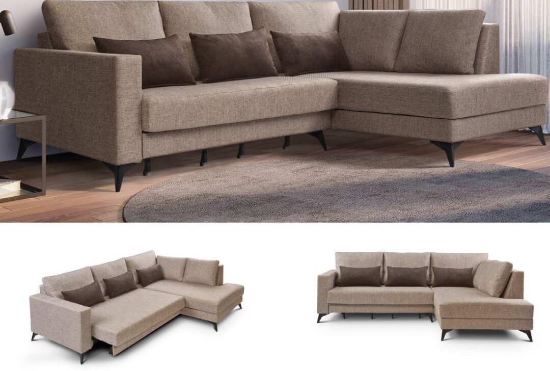 Sofá chaise longue extraible Tokio - Imagen 7