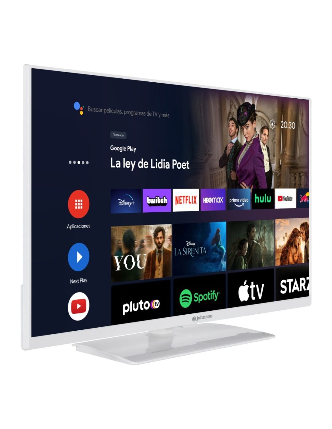 Android TV 32" HD Ready Blanca - Imagen 2
