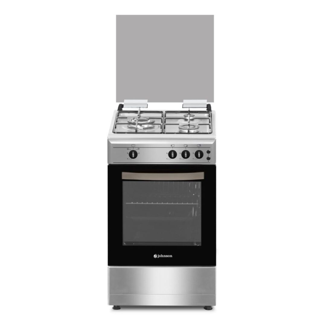 Cocina de Gas con Horno – 50 cm – Acero Inoxidable