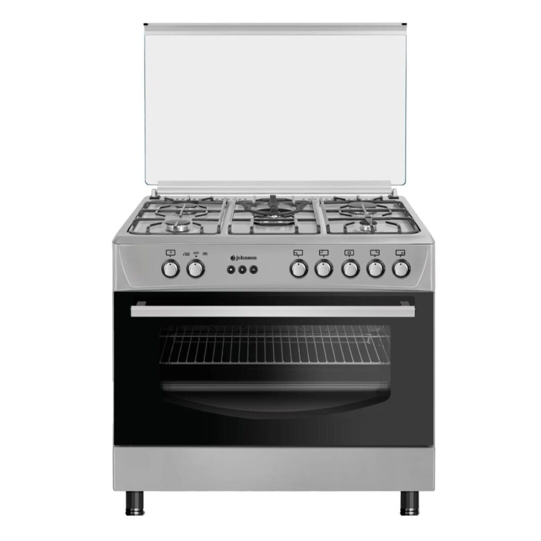 Cocina de Gas con Horno de 90 cm – Inoxidable