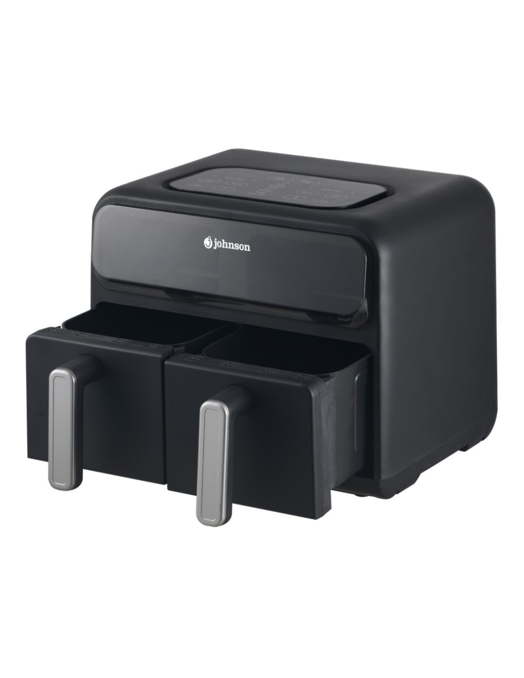 Freidora de aire Johnson 8L con doble cesto – 2400W, control táctil, 9 programas - Imagen 2