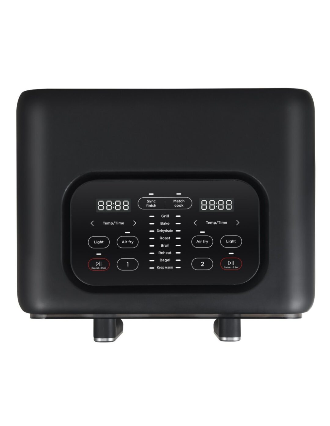 Freidora de aire Johnson 8L con doble cesto – 2400W, control táctil, 9 programas - Imagen 3