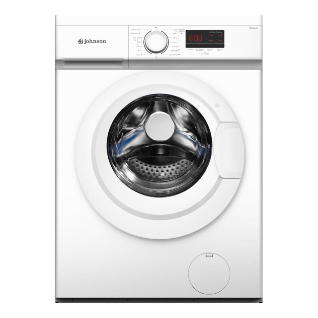 Lavadora Carga Frontal 6 Kg Blanco Johnson
