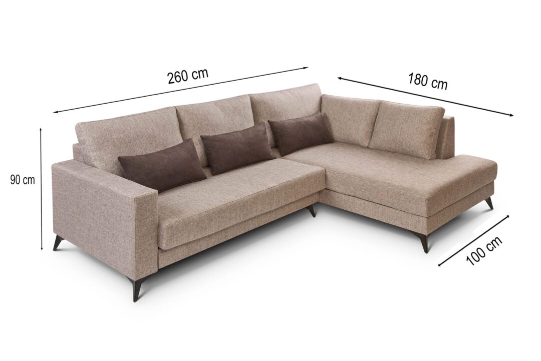 Sofá chaise longue extraible Tokio - Imagen 3