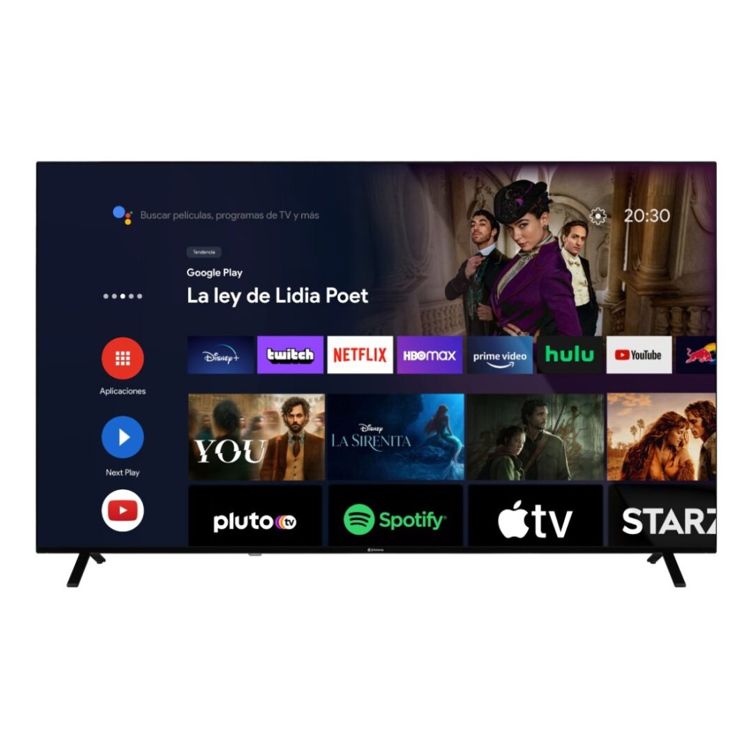 Smart TV 75” QLED 4K – Android TV, Dolby Vision, HDMI 2.1 y Sonido Dolby Atmos