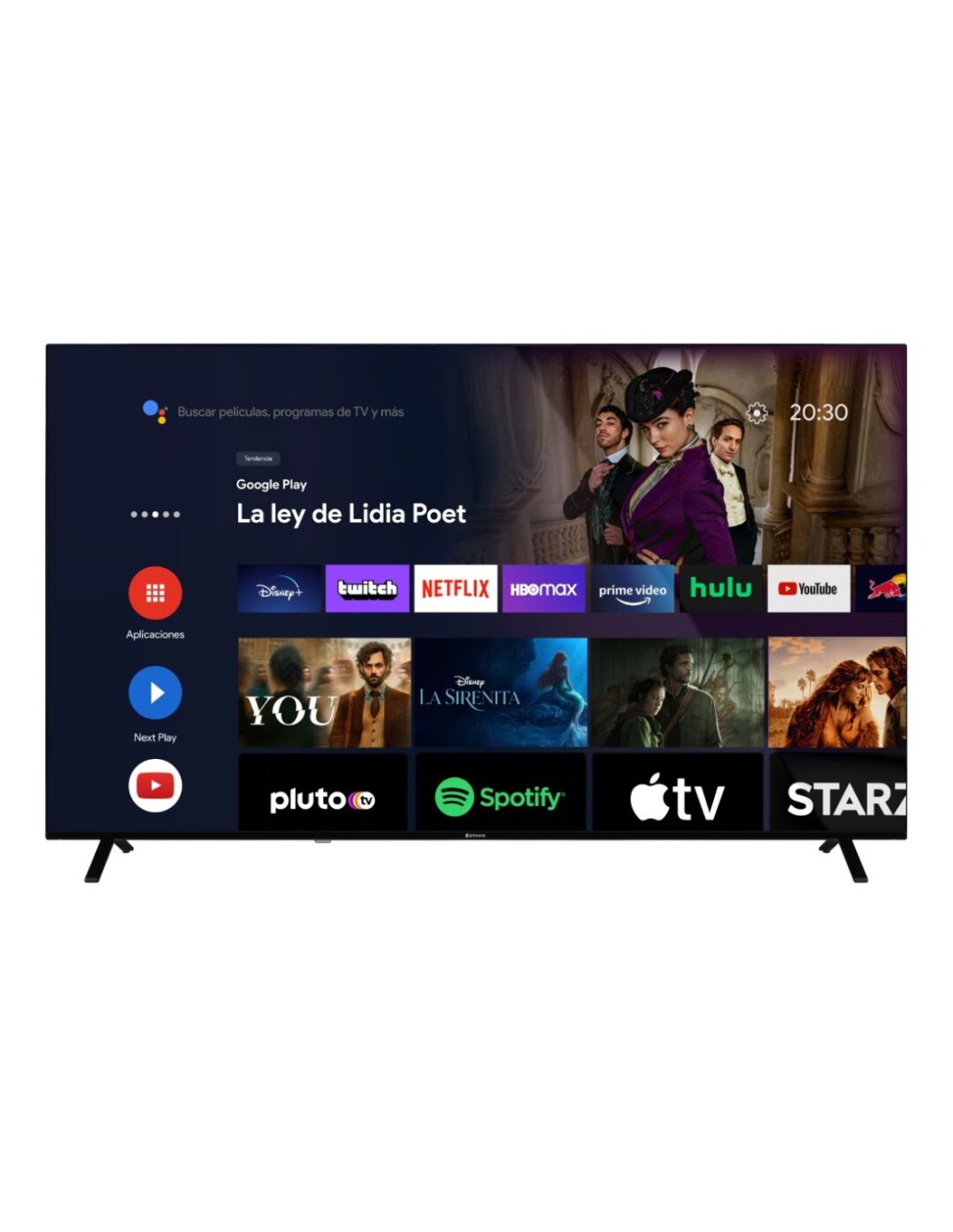 Smart TV 75” QLED 4K – Android TV, Dolby Vision, HDMI 2.1 y Sonido Dolby Atmos